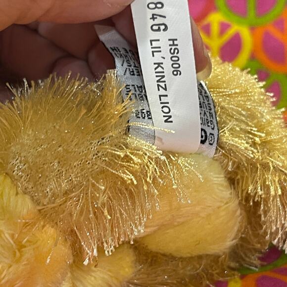 Webkinz LIL' KINZ Lion HS006 No Code Stuffed Plush Animal Pet - Picture 5 of 5